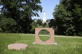 A hole and the filling of the hole