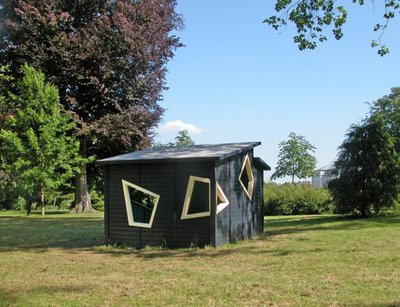 Schrebergartenhäuschen