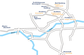 Blickachsen 10 Standorte