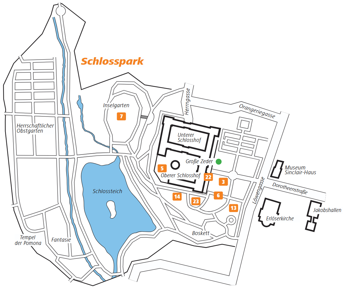 Blickachsen 13 locations