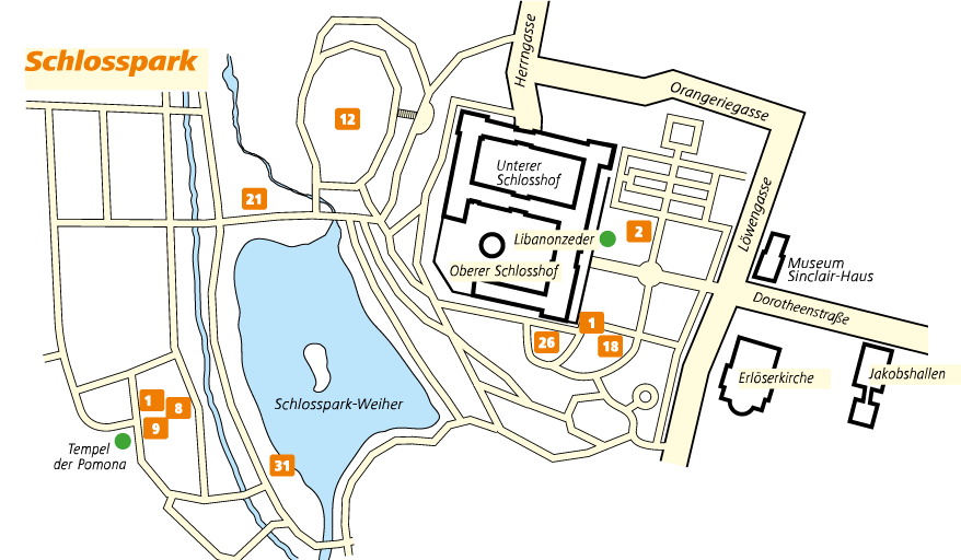 Blickachsen 13 locations